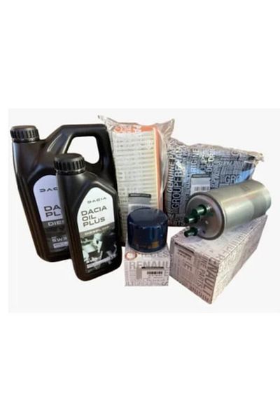 OMC Pachet revizie Dacia Duster 1.5 DCI, Filtre Dacia, Ulei Dacia 5W30 DPF