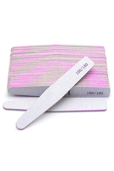 Choice 10 قطع SD 10 قطع مبرد أظافر رمادي 100 180 مانيكير احترافي طلاء أظافر جل الأشعة فوق البنفسجية أداة استخدام على الجانبين