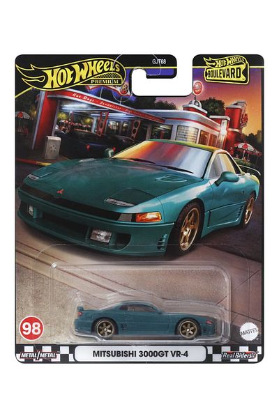 mattel Hot Wheels Premium Boulevard Mitsubishi 3000GT Diecast Car 1:64 Scale