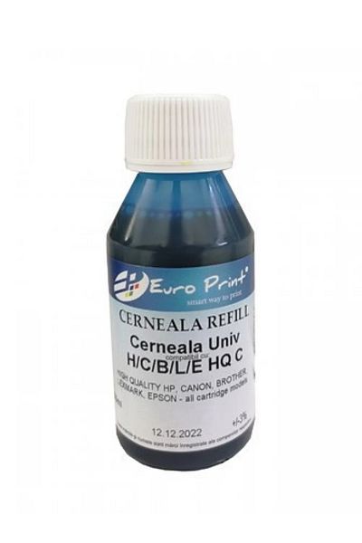 Europrint UNIV HQ C - 100ml Cyan (blue) ink 100 ml