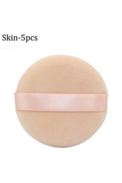 Choice1 سكين - 5 قطع 5/10 قطع إسفنجة مكياج ناعمة مخملية بودرة سائبة إسفنجة تجميلية مزدوجة الجوانب لمكياج الوجه