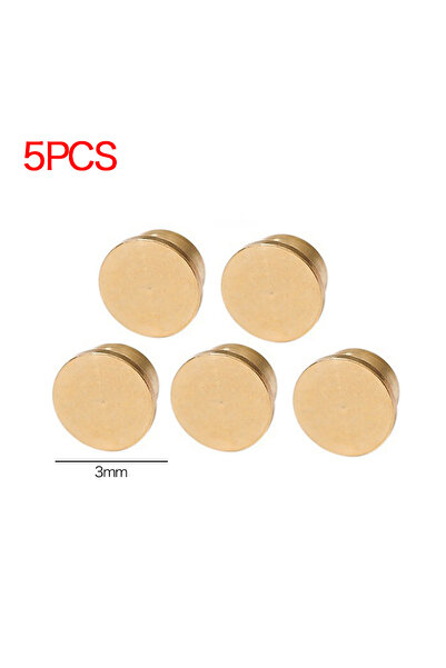 Choice 5 قطع - 3 مم 5/1 قطعة عمود محمل دوار معدني 3 مم/5 مم حبات دوارة صغيرة ...