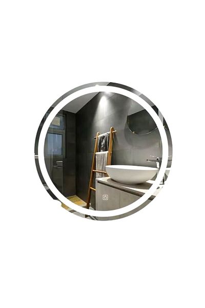 OPTIM DEKO Oglinda Baie, Iluminare LED cu Touch 70x70 cm