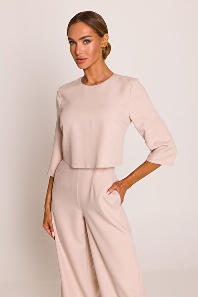 Made of Emotion Jumpsuit with a double-layered top and wide legs