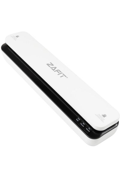 zafit Aparat de sigilat alimente în vid ZAFIT™ VID-360W, bară de sigilare de 30 cm, 10 pungi incluse, alb