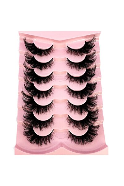 Choice6 7 أزواج 015 رموش عين القطة الجديدة 5D رموش صناعية طبيعية ناعمة ورقيقة...