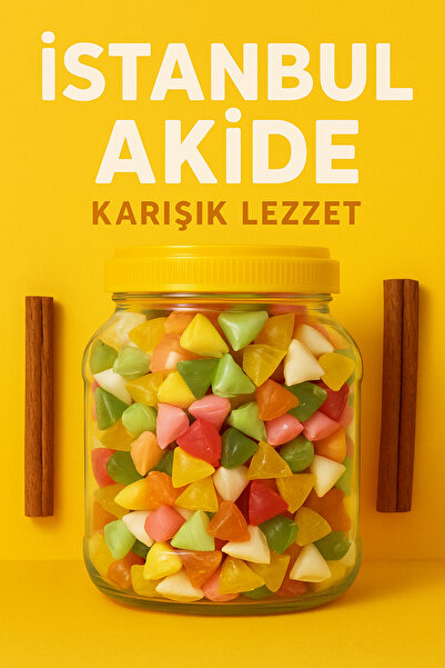 Şener İSTANBUL AKİDE ŞEKERİ KARIŞIK AKİDE ŞEKERİ 3250 GR