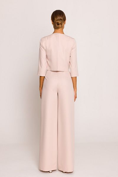 Made of Emotion Jumpsuit with a double-layered top and wide legs