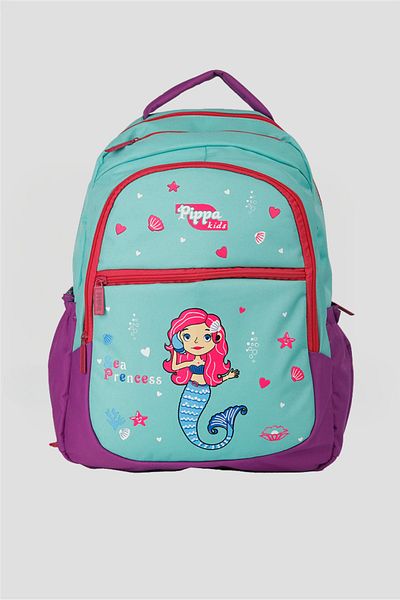 Catwins Set de 2 rucsacuri pentru școală Mermaid Feeding