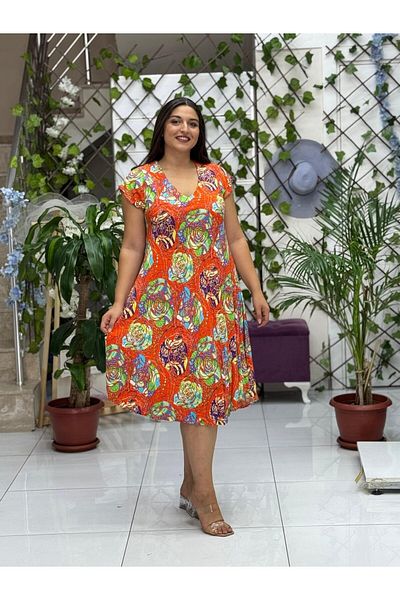 Punta Otantik Pss12247 Viscose Magic Dress