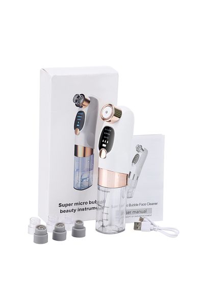 Choice WHITE Small Bubble Blackhead Remover Pore Vacuum Face Cleaner Black Head Extractor Skincare Pimple R