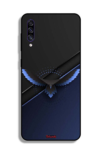 Tolwak غطاء حماية لهاتف Samsung Galaxy A50 بتصميم نسر فني تجريدي رقمي