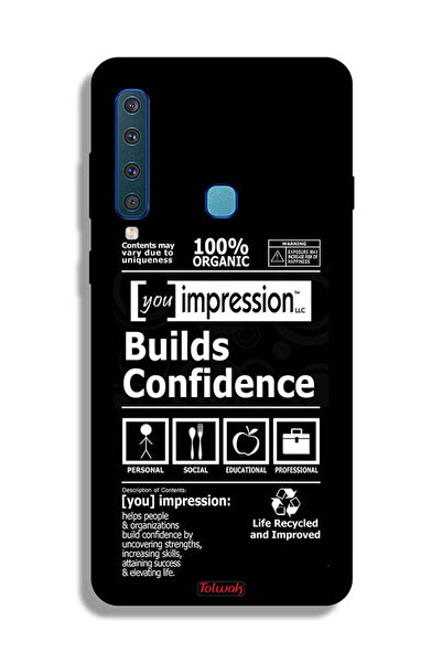 Tolwak غطاء حماية لهاتف Samsung Galaxy A9 (2018) ملصق يعزز الثقة