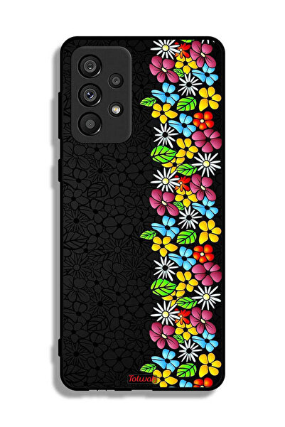 Tolwak غطاء حماية لهاتف Samsung Galaxy A73 5G من مجموعة Flowers Line