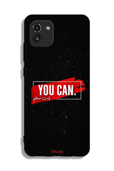 Tolwak غطاء حماية لهاتف Samsung Galaxy A03 يمكنك