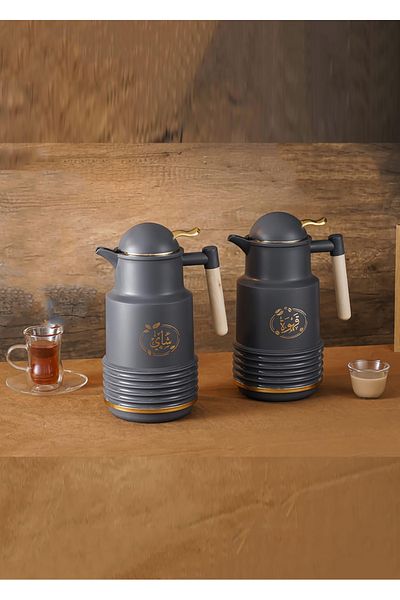 DVINA 2-piece thermos set for tea and coffee, 1 liter capacity, multiple colors