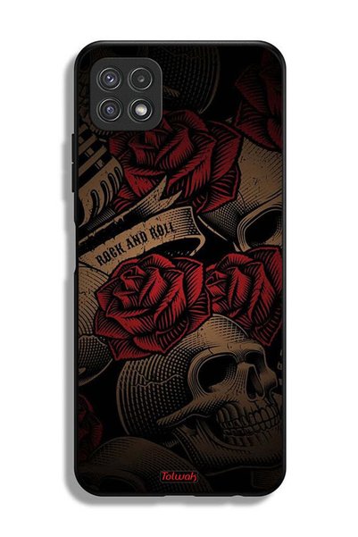 Tolwak Samsung Galaxy A22 5G Protective Case Cover Rok And Roll