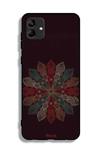 Tolwak غطاء حماية لهاتف سامسونج جالاكسي M04 بتصميم زهرة ماندالا