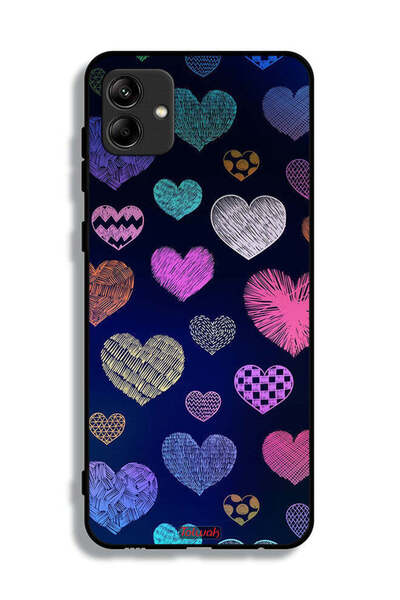 Tolwak غطاء حماية لهاتف سامسونج جالاكسي A04e بنقشة قلوب داجا