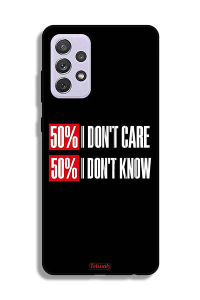 Tolwak غطاء حماية لهاتف سامسونج جالكسي A72 5G لا يهمني