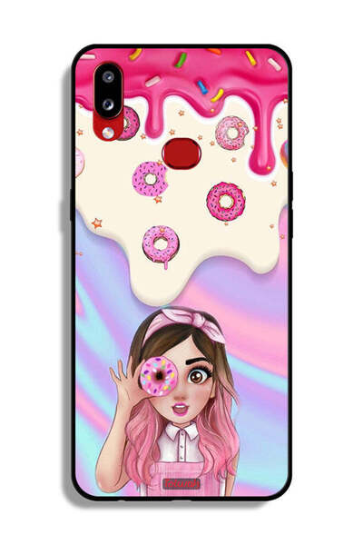 Tolwak غطاء حماية لهاتف Samsung Galaxy A10s يحمل صورة دونات