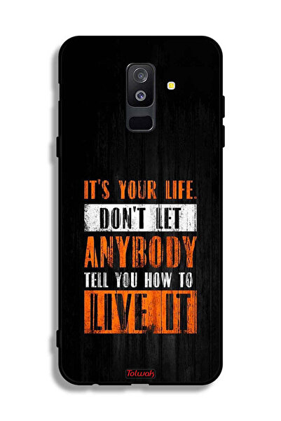 Tolwak Samsung Galaxy A6 Plus (2018) Protective Case Cover Its Your Life