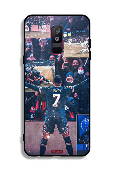 Tolwak غطاء واقي من سامسونج جالاكسي A6 بلس (2018) غطاء حماية Mbappy