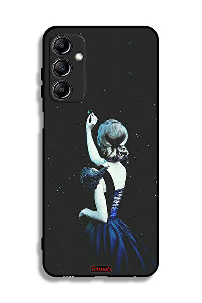 Tolwak غطاء حماية لهاتف سامسونج جالاكسي A14 5G بنقشة نجمة مؤثرة