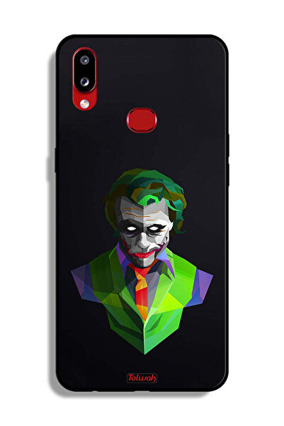Tolwak غطاء حماية لهاتف Samsung Galaxy A10s بتصميم فن تجريدي للجوكر