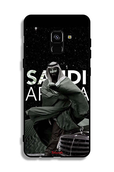 Tolwak غطاء حماية لهاتف سامسونج جالكسي A8 بلس (2018) ولي العهد محمد بن سلمان