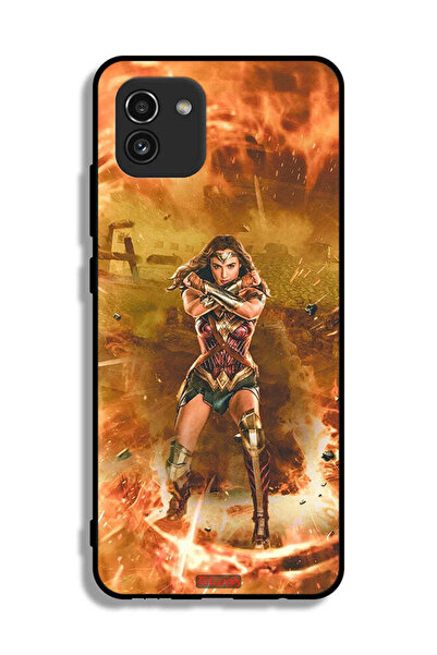 Tolwak غطاء حماية لهاتف Samsung Galaxy A03 بتصميم Wonder Women