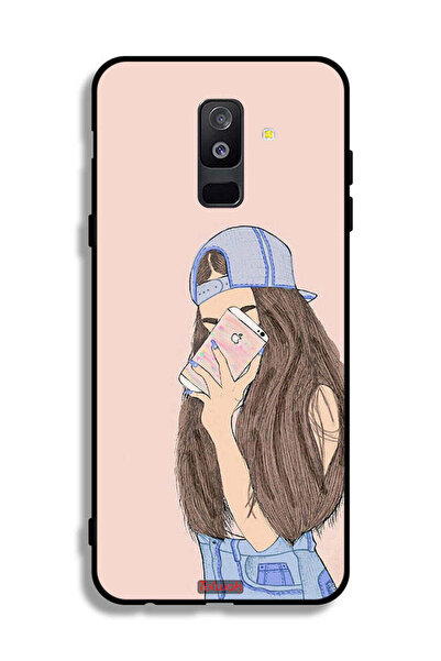 Tolwak غطاء حماية سامسونج جالكسي A6 بلس (2018) غطاء حماية لالتقاط صور سيلفي