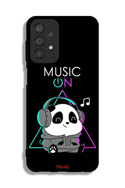Tolwak غطاء حماية لهاتف Samsung Galaxy A23 بطبعة موسيقى الباندا