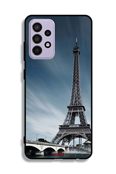 Tolwak Samsung Galaxy A52 Protective Case Cover Eiffel Tower