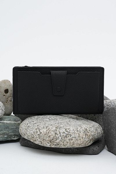 Deri Company Leather Portfolio Black 215001