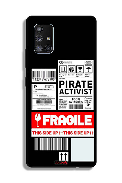 Tolwak غطاء حماية لهاتف سامسونج جالاكسي A71 5G، ملصق ناشط خاص قابل للكسر