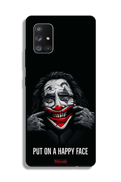 Tolwak غطاء حماية لهاتف سامسونج جالاكسي A71 5G بوجه سعيد