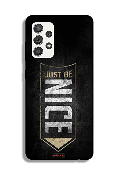 Tolwak Samsung Galaxy M32 5G Protective Case Cover Just Be Nice