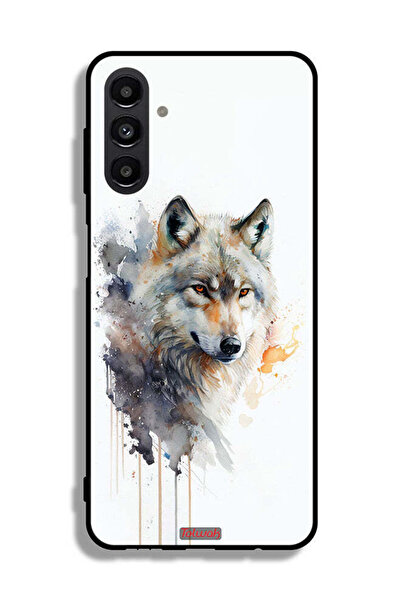 Tolwak Samsung Galaxy A13 5G Protective Case Cover Wolf Abstract Art