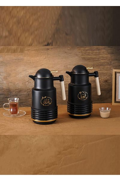 DVINA 2-piece thermos set for tea and coffee, 1 liter capacity, multiple colors