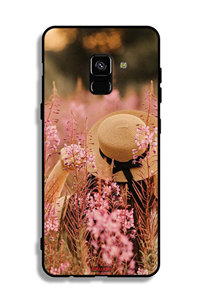 Tolwak غطاء حماية لهاتف Samsung Galaxy A8 Plus (2018) بتصميم فتاة قبعة مزينة ...