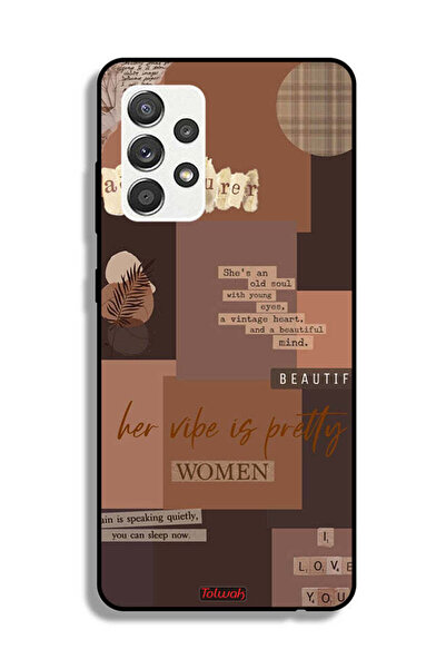 Tolwak Samsung Galaxy M32 5G Protective Case Cover Adventurer Women