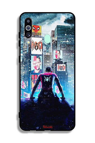 Tolwak غطاء حماية لهاتف سامسونج جالاكسي M40 بتصميم سبايدر مان