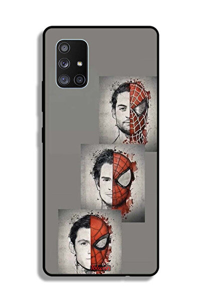 Tolwak غطاء حماية لهاتف سامسونج جالاكسي A71 5G برسومات سبايدر مان