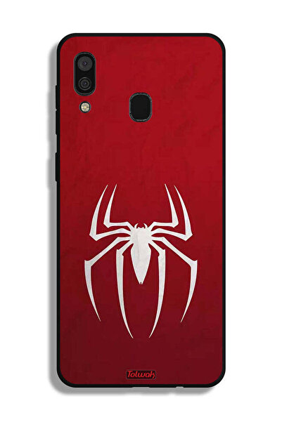 Tolwak Samsung Galaxy A30 Protective Case Cover Spider Icon