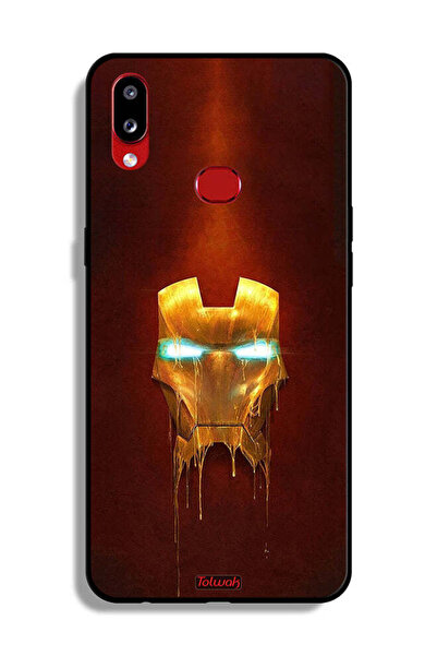 Tolwak غطاء حماية لهاتف Samsung Galaxy A10s من Iron Man Marvel Comics