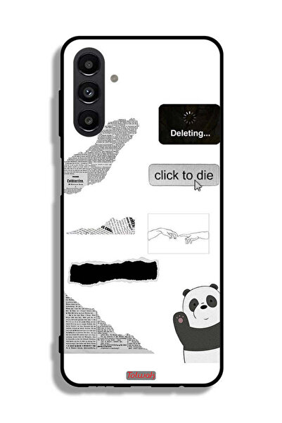 Tolwak Samsung Galaxy A13 5G Protective Case Cover Panda Sticker