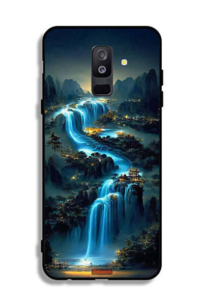 Tolwak غطاء حماية بتصميم شلال من سامسونج جالكسي A6 بلس (2018)