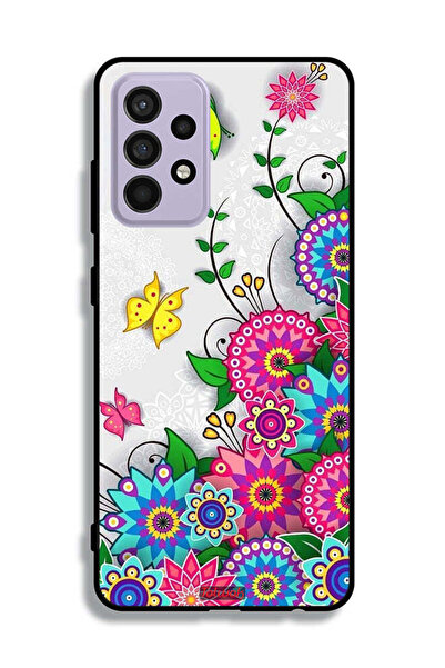 Tolwak غطاء حماية لهاتف سامسونج جالاكسي A52s 5G بنقشة زهور ماندالا