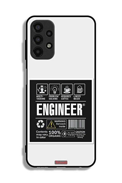 Tolwak غطاء حماية لهاتف سامسونج جالاكسي A13 4G - ملصق المهندس